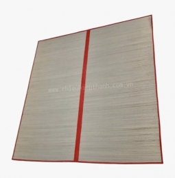 Chiếu cói trắng xếp đôi - 2m2 x 2m4